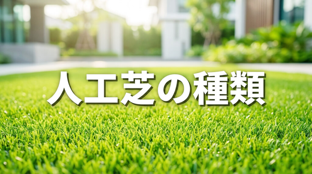 人工芝の種類比較！値段・庭用とスポーツ用の違い
